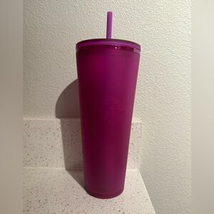 Starbucks matte purple venti tumbler